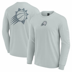 Phoenix Suns Elements Strive Long Sleeve T-Shirt Gray - Fanatics