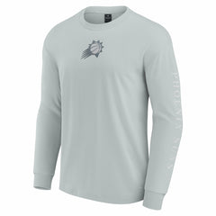 Phoenix Suns Elements Strive Long Sleeve T-Shirt Gray - Fanatics