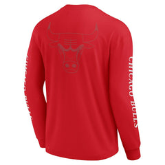 Chicago Bulls Elements Strive Long Sleeve T-Shirt Red - Fanatics