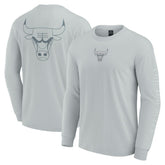 Chicago Bulls Elements Strive Long Sleeve T-Shirt Gray - Fanatics