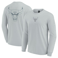 Chicago Bulls Elements Strive Long Sleeve T-Shirt Gray - Fanatics