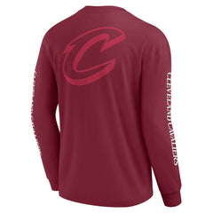Cleveland Cavaliers Elements Strive Long Sleeve T-Shirt Wine - Fanatics