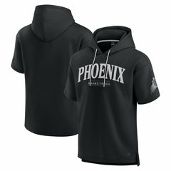 Phoenix Suns Elements Ready Short Sleeve Pullover Hoodie Black - Fanatics outlet