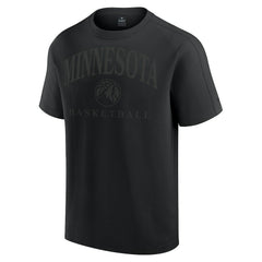 Minnesota Timberwolves Flex Tri-Blend T-Shirt Black - Fanatics
