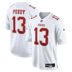 Brock Purdy San Francisco 49ers Fashion Game Jersey - Tundra White Jerseys