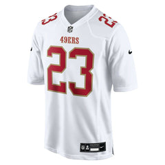 Christian McCaffrey San Francisco 49ers Fashion Game Jersey - White Jerseys