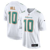 Tyreek Hill Miami Dolphins Fashion Game Jersey - White Jerseys