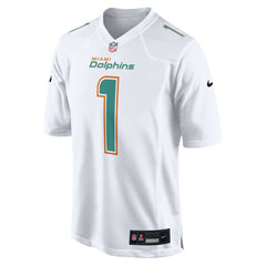 Tua Tagovailoa Miami Dolphins Fashion Game Jersey - White Jerseys
