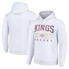 Los Angeles Kings Starter Retro Graphic Pullover Hoodie - White | US 201066271