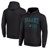 San Jose Sharks Starter Graphic Pullover Hoodie - Black | US 201066305