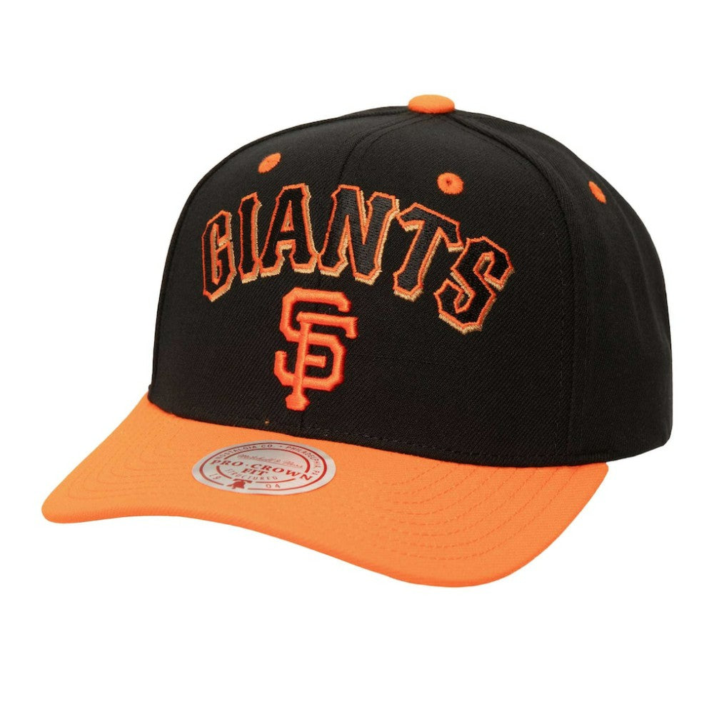 San Francisco Giants Mitchell & Ness All In 2.0 Adjustable Hat - Black Hats
