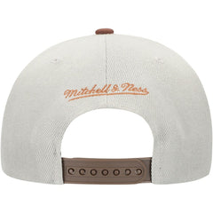 San Diego Padres Mitchell & Ness Knock Out Panel Snapback Hat - Gray/Brown Hats