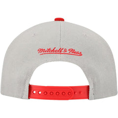 St. Louis Cardinals Mitchell & Ness Knock Out Panel Snapback Hat - Gray Hats