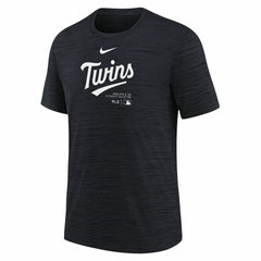 Minnesota Twins Nike Youth Authentic Collection Practice Performance T-Shirt - Navy T-shirts