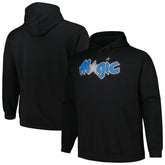 Orlando Magic Hardwood Classics Big & Tall Pullover Hoodie Black - Mitchell & Ness