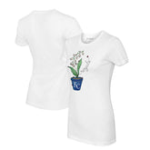 Kansas City Royals Tiny Turnip Women's Lilies & Ladybugs T-Shirt - White T-shirts