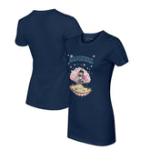 Seattle Mariners Tiny Turnip Women's Mermaid T-Shirt - Navy T-shirts