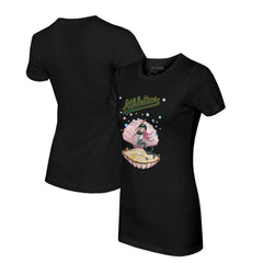 Athletics Tiny Turnip Women's Mermaid T-Shirt - Black T-shirts