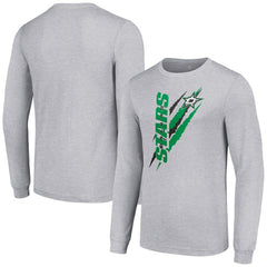 Dallas Stars Starter Color Scratch Long-Sleeve T-Shirt - Heather Gray | US 201074625