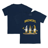 Milwaukee Brewers Tiny Turnip Youth Gnomes T-Shirt - Navy T-shirts