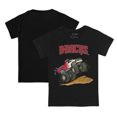 Arizona Diamondbacks Tiny Turnip Youth Monster Truck T-Shirt - Black T-shirts