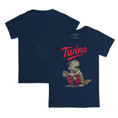 Minnesota Twins Tiny Turnip Youth Triceratops T-Shirt - Navy T-shirts