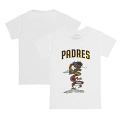 San Diego Padres Tiny Turnip Youth 2024 Year of the Dragon T-Shirt - White T-shirts