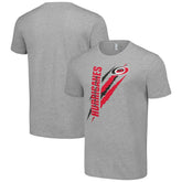 Carolina Hurricanes Starter Color Scratch T-Shirt - Heather Gray | US 201076144