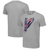 Columbus Blue Jackets Starter Color Scratch T-Shirt - Heather Gray | US 201076147