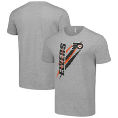 Philadelphia Flyers Starter Color Scratch T-Shirt - Heather Gray | US 201076162