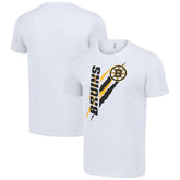 Boston Bruins Starter Color Scratch T-Shirt - White | US 201076163
