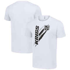 Los Angeles Kings Starter Color Scratch T-Shirt - White | US 201076172