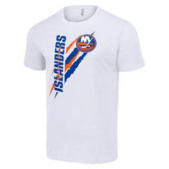 New York Islanders Starter Color Scratch T-Shirt - White | US 201076173