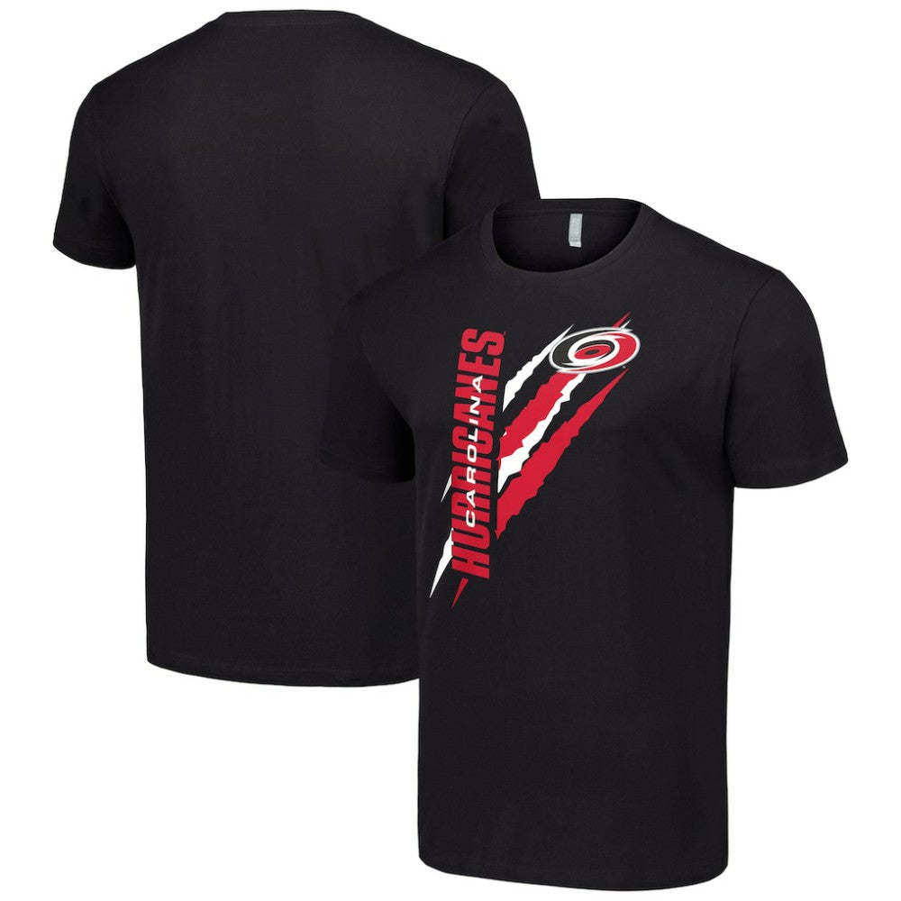 Carolina Hurricanes Starter Color Scratch T-Shirt - Black | US 201076186