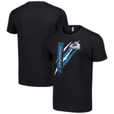 Colorado Avalanche Starter Color Scratch T-Shirt - Black | US 201076191