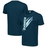 Seattle Kraken Starter Color Scratch T-Shirt - Deep Sea Blue | US 201076192