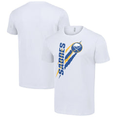 Buffalo Sabres Starter Color Scratch T-Shirt - White | US 201076206