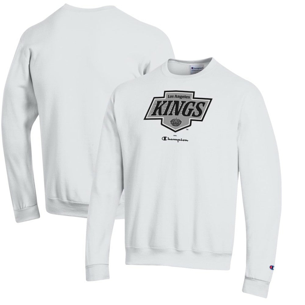 Los Angeles Kings Champion Eco Powerblend Crewneck Sweatshirt - White | US 201078088