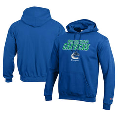 Vancouver Canucks Champion Eco Powerblend Pullover Hoodie - Royal | US 201078129