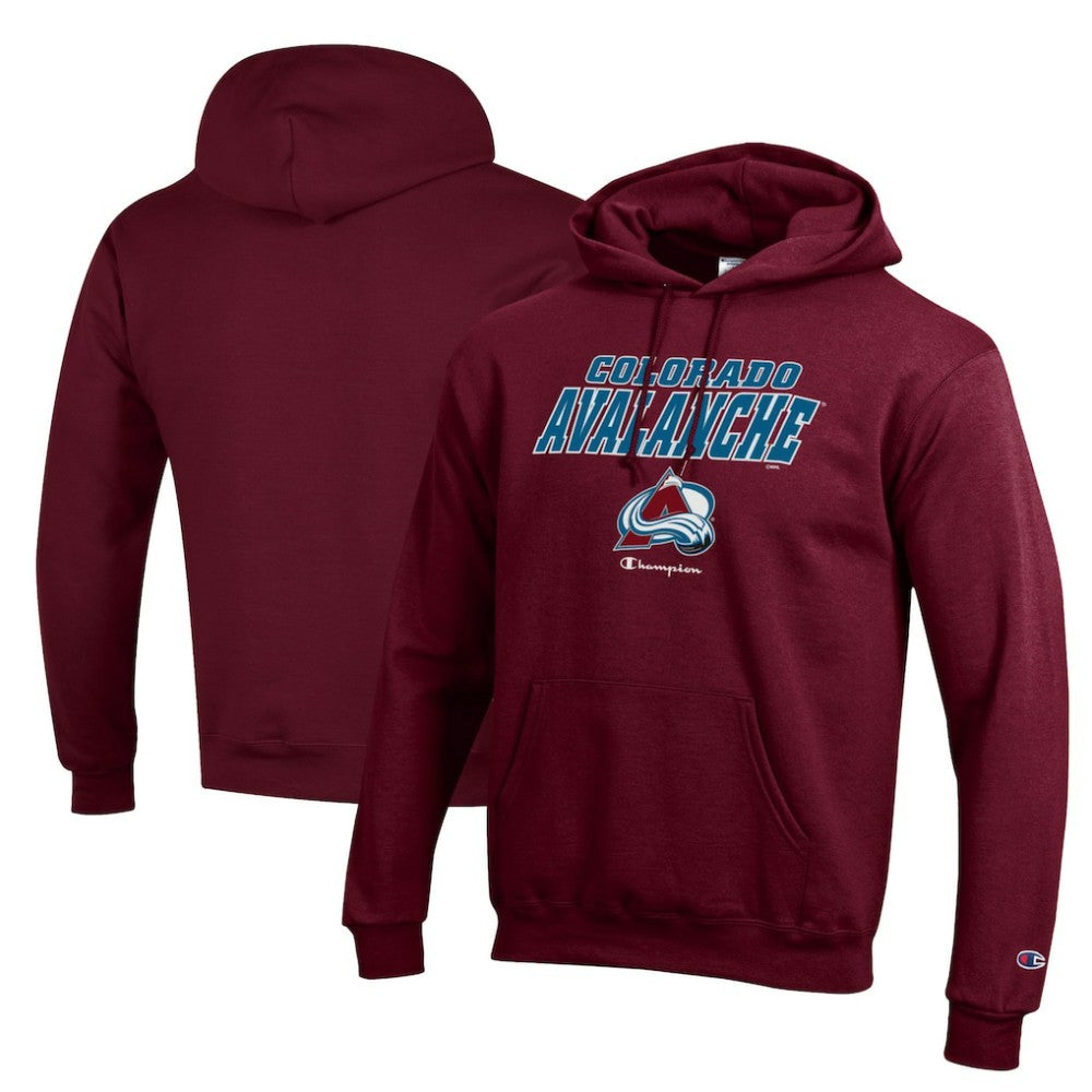 Colorado Avalanche Champion Eco Powerblend Pullover Hoodie - Burgundy | US 201078137