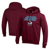 Colorado Avalanche Champion Eco Powerblend Pullover Hoodie - Burgundy | US 201078137