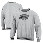Los Angeles Kings Champion Reverse Weave Yarn Dye Pullover Sweatshirt - Heather Gray | US 201078176