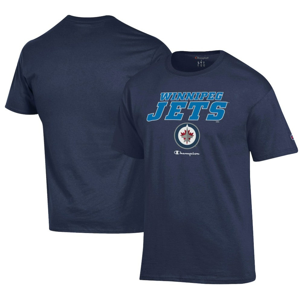 Winnipeg Jets Champion Jersey T-Shirt - Navy | US 201078177