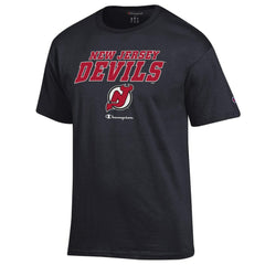 New Jersey Devils Champion Jersey T-Shirt - Black | US 201078180