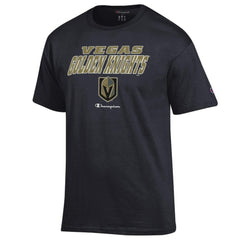 Vegas Golden Knights Champion Jersey T-Shirt - Black | US 201078193