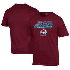 Colorado Avalanche Champion Jersey T-Shirt - Burgundy | US 201078201