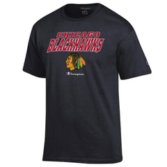 Chicago Blackhawks Champion Jersey T-Shirt - Black | US 201078202