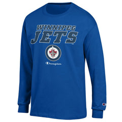 Winnipeg Jets Champion Long-Sleeve Jersey T-Shirt - Royal | US 201078208