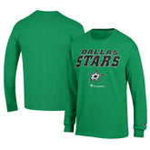 Dallas Stars Champion Long-Sleeve Jersey T-Shirt - Kelly Green | US 201078219