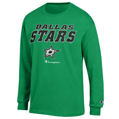 Dallas Stars Champion Long-Sleeve Jersey T-Shirt - Kelly Green | US 201078219